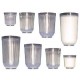 Diminishing Milk Glass Trick (Set of 4)