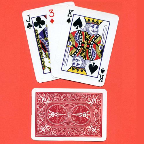 Magie Bonneteau à 3 Cartes Tour de