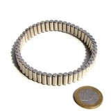 Silver Magnetic Bracelet