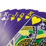 Purple Deck Cartas Bicycle