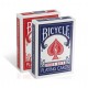Bicycle Rider Back Rouge - jeu de cartes ancien modèle