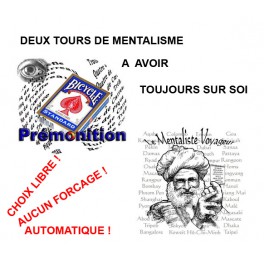 DEUX TOURS DE MENTALISME