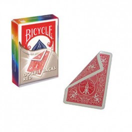 Bicycle 52 Cartes Double Dos Rouge
